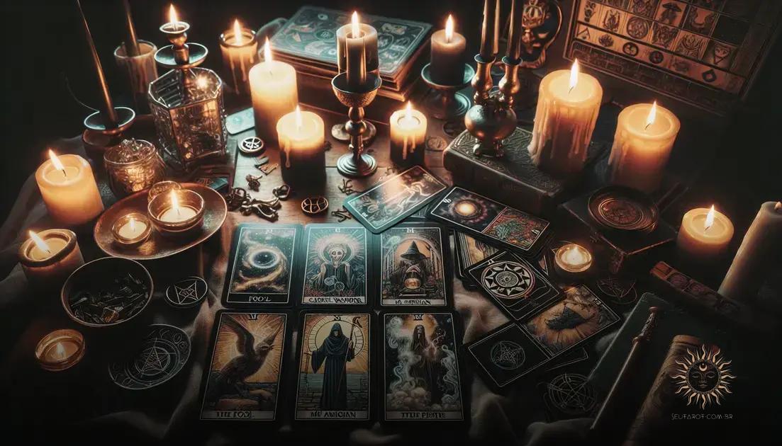 Baralho de Tarot: Exploração dos Mistérios e significados