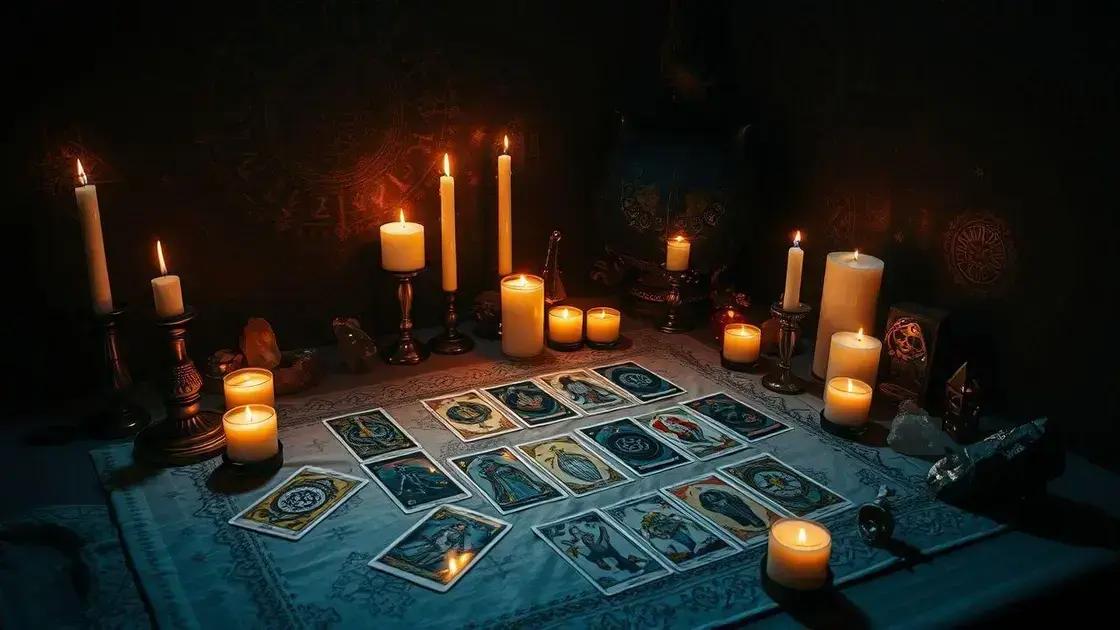 Como as cartas influenciam rituais esotéricos