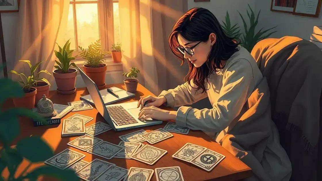 Dicas práticas para aproveitar seu curso de tarot online ao máximo