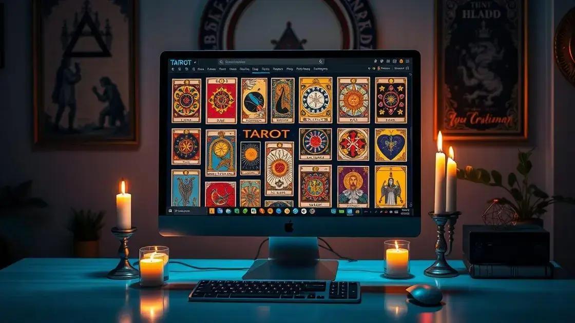 Os melhores sites gratuitos de Tarot