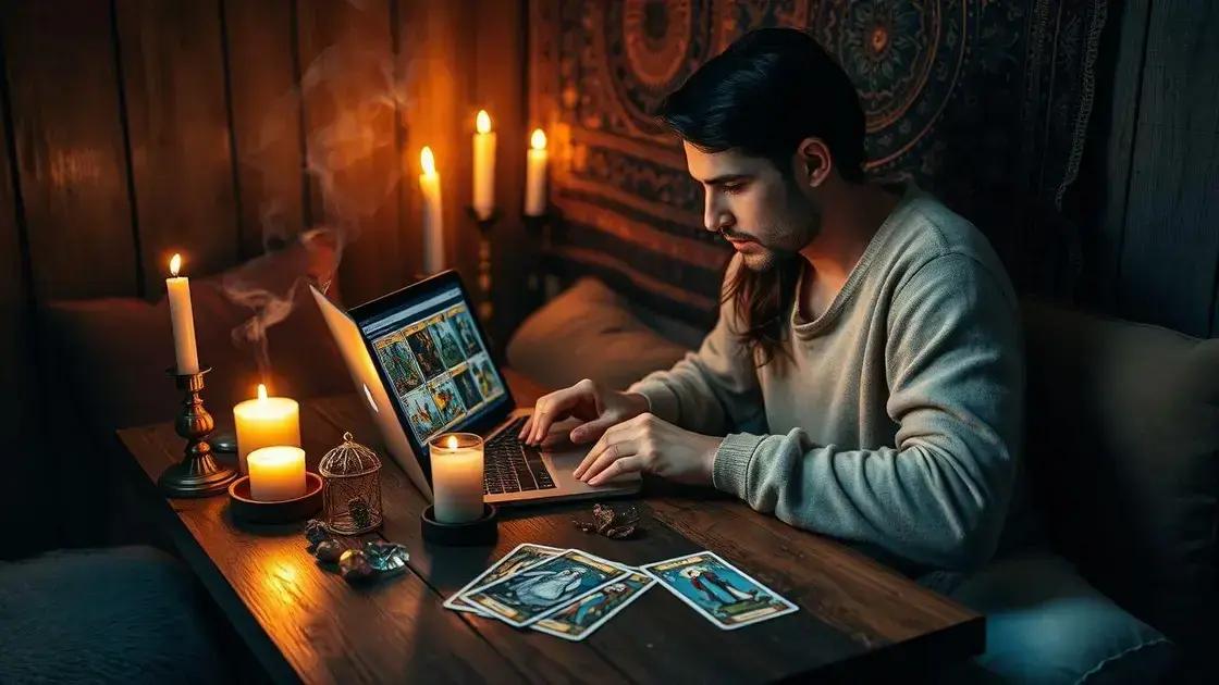 A relevância do Tarot online hoje