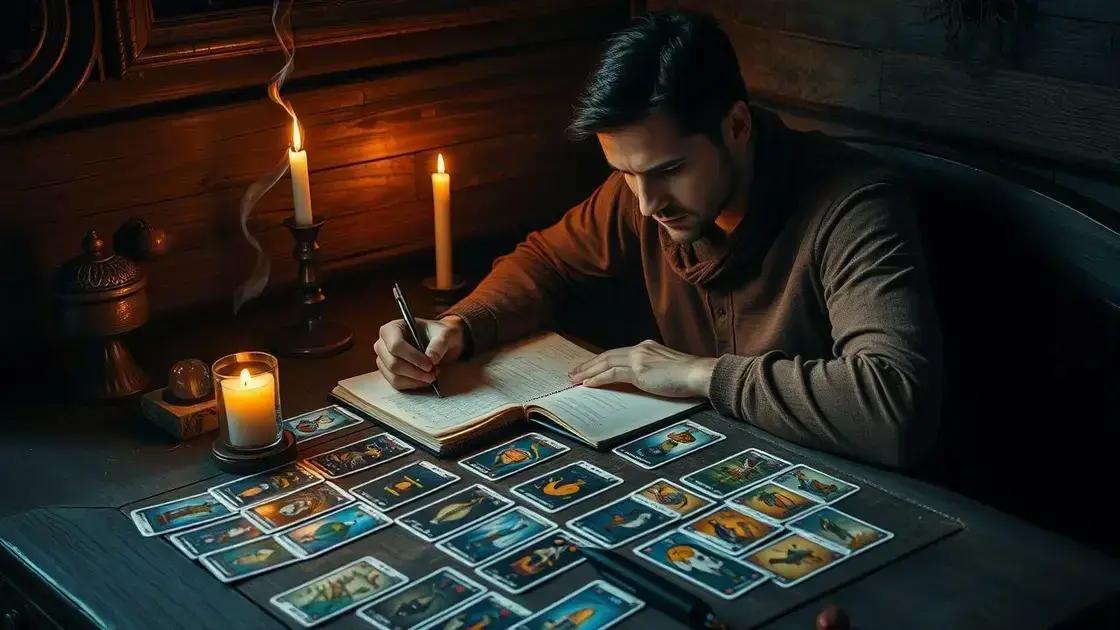 Como escolher perguntas para leituras de tarot