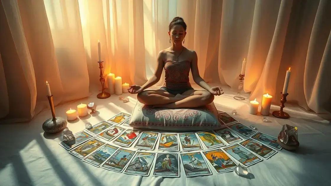 Meditação Guiada com Tarot Online: 10 Práticas Transformadoras