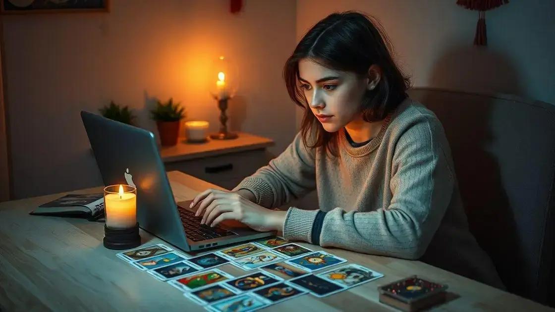 Dicas de segurança ao usar tarot online