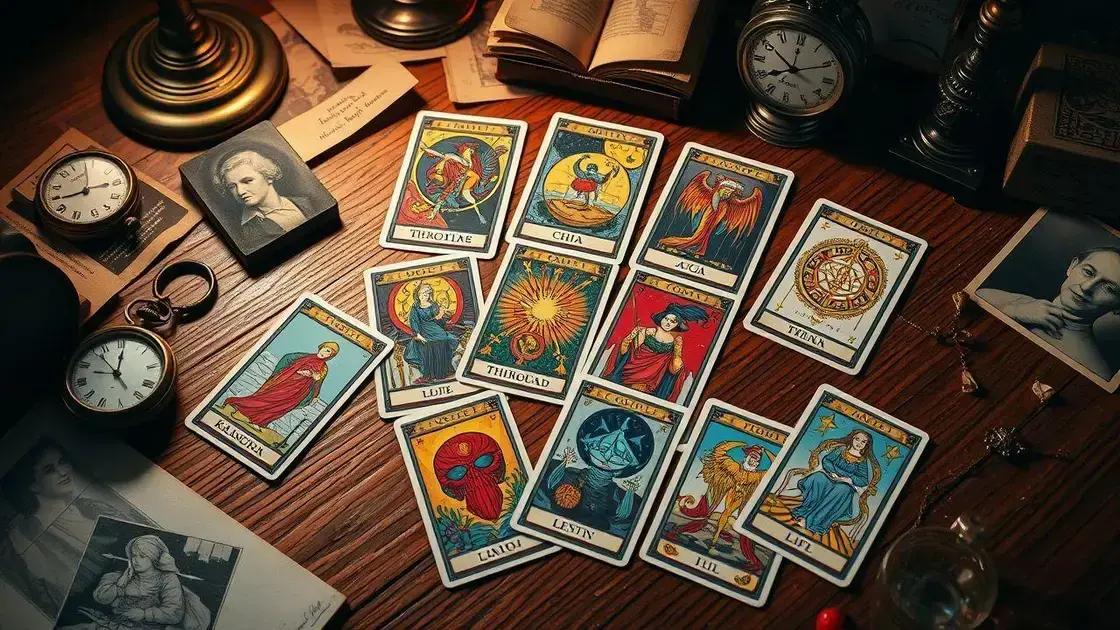 Arcanos e legado: o que as cartas dizem sobre sua história