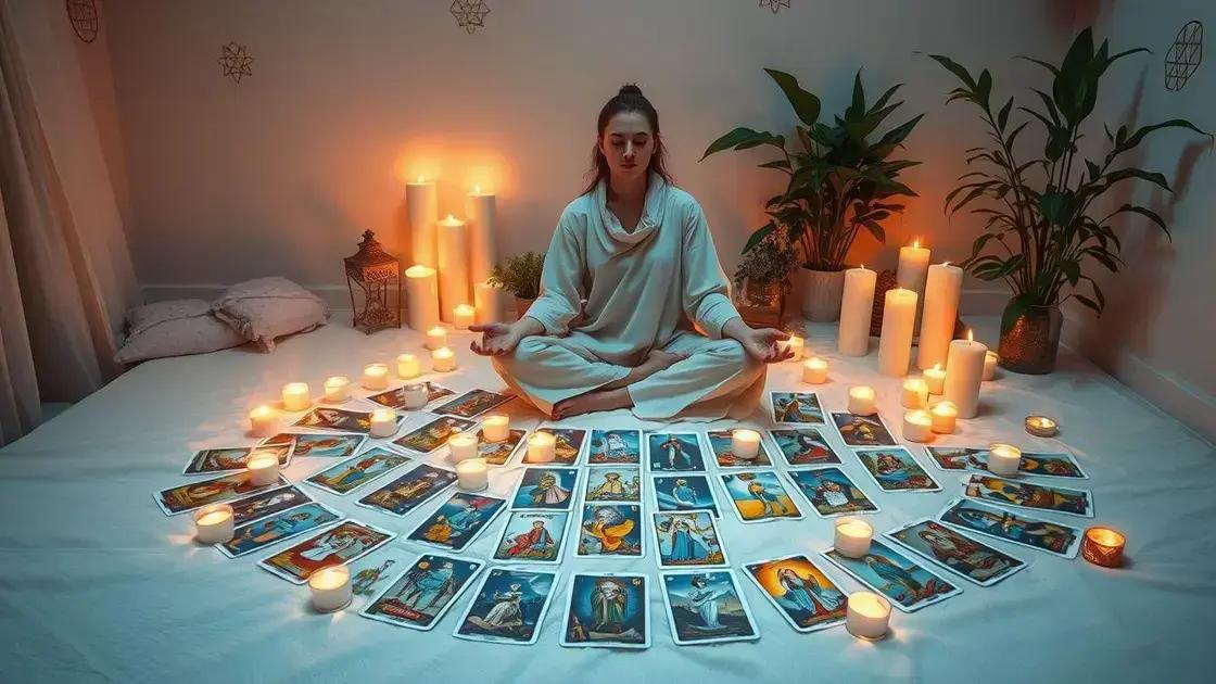 Técnicas de visualização com cartas de Tarot